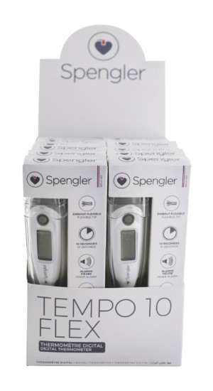 Thermomètre Tempo 10 Flex Spengler à embout flexible - LD Medical