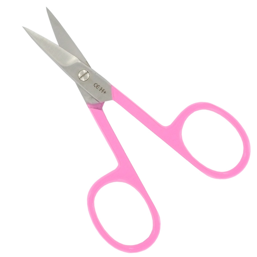 Ciseaux à Ongles Bébé, 9 cm, rose, droit - GSH