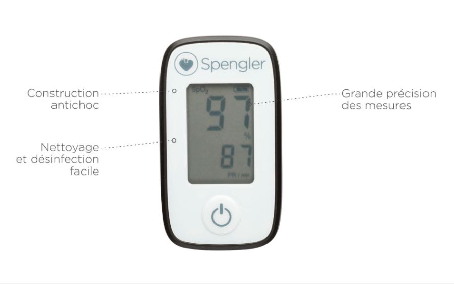 Oxymètre de pouls Spengler OXYSTART - GSH