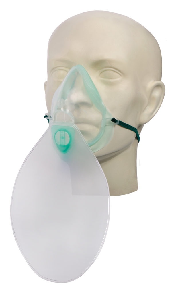 Masque à Oxygène haute concentration U/U adulte avec tubulure - GSH